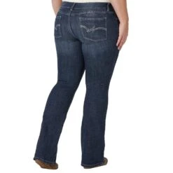 Wrangler Women's Plus Size Bootcut Jeans