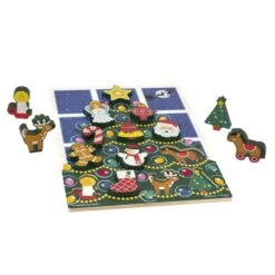 Melissa And Doug Chunky Christmas Tree Puzzle