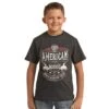 Boy's Rock N Roll Cowboy American Rodeo Tee -Cinc Clothing Shop 128615 default l