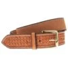 Texas Saddlery Saddle Tan Rough Out Spider Combo Belt -Cinc Clothing Shop 128684 default l