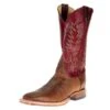 Justin Boot Company Men's Justin Tan Damiana Cowhide 13in. Red Top Square Toe Cowboy Boot 1 Justin Boot Company Men's Justin Tan Damiana Cowhide 13in. Red Top Square Toe Cowboy Boot -Cinc Clothing Shop 129090 default l