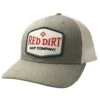Red Dirt Hat Co Punchy Grey And White Cap -Cinc Clothing Shop 129236 default l