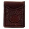 Texas Saddlery Chocolate Spider Money Clip -Cinc Clothing Shop 129297 default l