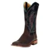 Men's Horsepower Distressed Bison 13in.Black Ranch Top Cowboy Boots 2 Men's Horsepower Distressed Bison 13in.Black Ranch Top Cowboy Boots -Cinc Clothing Shop 129712 default l