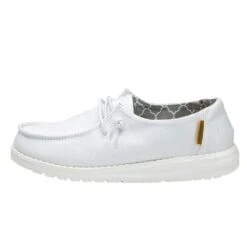 Youth Hey Dude White Wendy Casual Shoe -Cinc Clothing Shop 130120138 2
