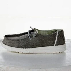 Heydude Hey Dude Youth Wendy Chambray Braid Grey -Cinc Clothing Shop 130123327 03