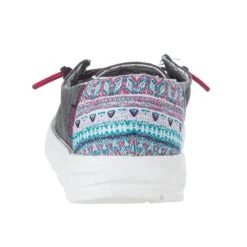 Heydude Youth Hey Dude Wendy Aztec Grey Casual Shoes -Cinc Clothing Shop 130123328 4