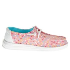 Heydude Hey Dude Wendy Youth Pink Sprinkles Casual Shoes -Cinc Clothing Shop 130125037 4