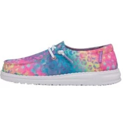 Heydude Kids Hey Dude Wendy Flow Leopard Casual -Cinc Clothing Shop 130129010 WENDY YOUTH FLOW LEOPARD LEFT 03