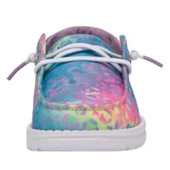 Heydude Kids Hey Dude Wendy Flow Leopard Casual -Cinc Clothing Shop 130129010 WENDY YOUTH FLOW LEOPARD LEFT 04