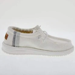 HeydudeHey Dude Youth Wally Natural White -Cinc Clothing Shop 130130160 05