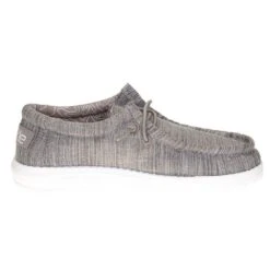Heydude Youth Hey Dude Walley Linen Stone Casual Shoe -Cinc Clothing Shop 130130704 4