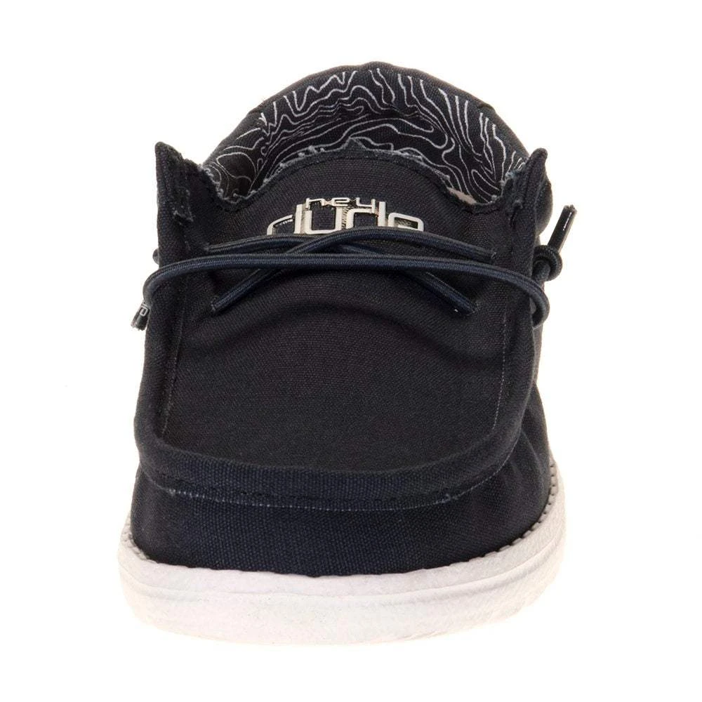 Heydude Youth Hey Dude Wally Navy Casual Shoe 4 Heydude Youth Hey Dude Wally Navy Casual Shoe - Image 2