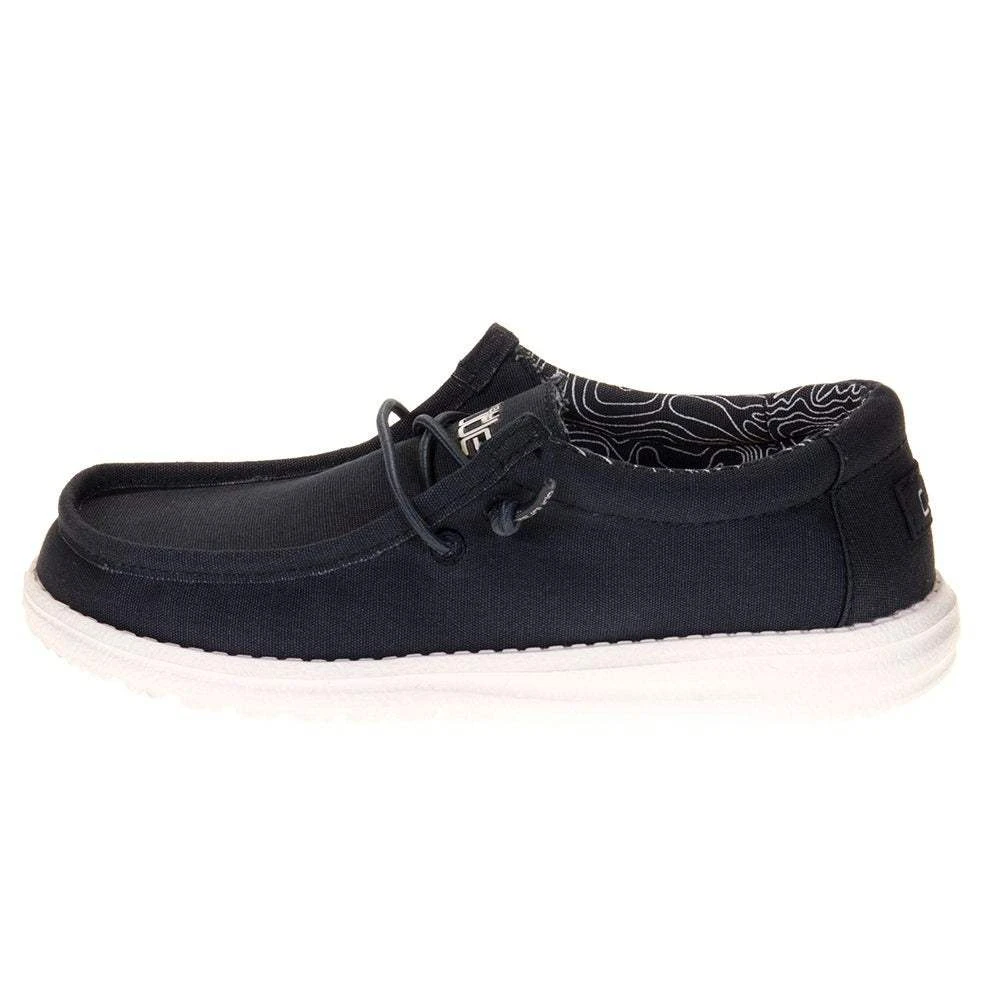 Heydude Youth Hey Dude Wally Navy Casual Shoe 5 Heydude Youth Hey Dude Wally Navy Casual Shoe - Image 3