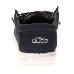 Heydude Youth Hey Dude Wally Navy Casual Shoe 10 Heydude Youth Hey Dude Wally Navy Casual Shoe -Cinc Clothing Shop 130132500 31