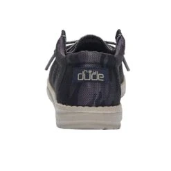 Heydude Youth Hey Dude Navy Camo Wally Casual Shoe -Cinc Clothing Shop 130132557 4