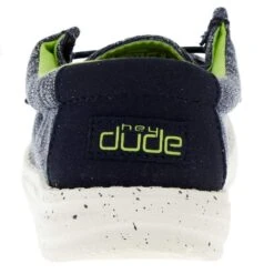 Heydude Kids Hey Dude Wally Stretch Navy Speckle -Cinc Clothing Shop 130132778 04