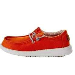 Heydude Hey Dude Youth Wally Fiesta Orange -Cinc Clothing Shop 130139771 03