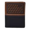 Justin Men`s Basketweave Card Case -Cinc Clothing Shop 130155 default l