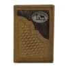 Justin Men`s Hair On Tri Fold Wallet -Cinc Clothing Shop 130174 default l