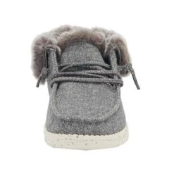 Heydude Youth Hey Dude Grey Britt Casual Shoes -Cinc Clothing Shop 130193000 1