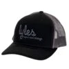 Lyles Black/Grey Mesh Adjustable Cap -Cinc Clothing Shop 130402 default l