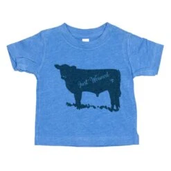 Twisted Filly Just Weaned Blue Infant Tee