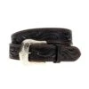 Western Fashion Men's Tooled Black Belt With Red Stitch -Cinc Clothing Shop 130905 default l