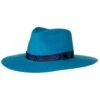 Women's M+F Turquoise With Navy Band Fashion Hat -Cinc Clothing Shop 131478 default l