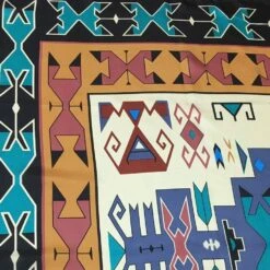 Wyoming Traders Sandstone Black #10 Southwest Wild Rag