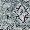Wyoming Traders Silver/Black Paisley Wild Rag 20inch -Cinc Clothing Shop 133210 default l
