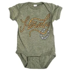 Girl's Rodeo Quincy Howdy Onesie