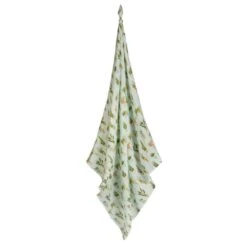 Potted Plants Organic Cotton Muslin Swaddle Blanket