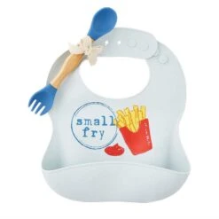 Mud Pie Small Fry Silicone Bib Set