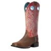 Ariat Women`s Round Up Ryder Brown/Red Boot 2 Ariat Women`s Round Up Ryder Brown/Red Boot -Cinc Clothing Shop 135621 default l