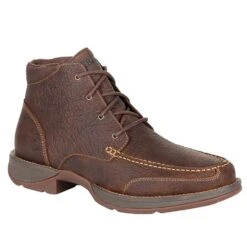 Durango Boots Men Durango Brown 5` Red Dirt Rebel Chukka Soft Toe