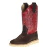 Old West Children's Brown Rugby Grenadine Red Boot -Cinc Clothing Shop 136011 default l