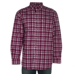 Ariat Pro Series Tampico Purple Plaid Shirt