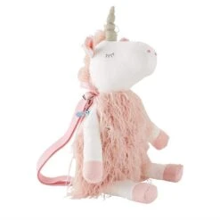Mud Pie Plush Unicorn Backpack