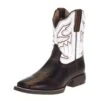 Youth Ariat Sorting Pen Marbled Mahogany Cowboy Boot -Cinc Clothing Shop 137705 default l