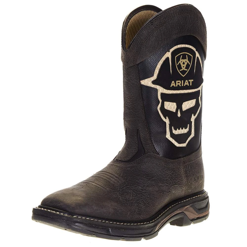 Ariat Men's Workhog XT Venttex Bold Iron Coffee 13in. Roughneck Top Soft Toe Work Boot 3 Ariat Men's Workhog XT Venttex Bold Iron Coffee 13in. Roughneck Top Soft Toe Work Boot