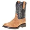 Ariat Youth Bark And Black Forest Workhog XT Cowboy Boot -Cinc Clothing Shop 138255 default l