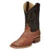 Justin Boots Men's Vintage Cognac Smooth Ostrich Cowboy Boot -Cinc Clothing Shop 138910 default l