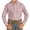 Panhandle Purple Print Button Shirt -Cinc Clothing Shop 139772 default l