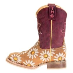 Tin Haul Footwear Youth Lil Blossom Bumblebee Sole 10` Shaft Cowgirl Boots -Cinc Clothing Shop 14 018 0077 0803 22