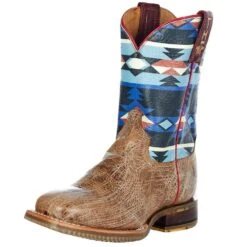 Tin Haul Youth Awesome Aztec Bull Skull Cowboy Boot -Cinc Clothing Shop 14 018 0077 0852 2
