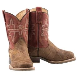Tin Haul Footwear Kids 3D Cowboy Boot -Cinc Clothing Shop 1401800770865 3