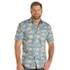 Panhandle Men's Desert Print Shirt -Cinc Clothing Shop 140377 default l