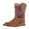 Roper NRS Exclusive Infant Footwear Suede Vamp Red Shaft Cowboy Boot -Cinc Clothing Shop 140716 default l