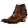 Women`s Liberty Black Brown Star Bootie